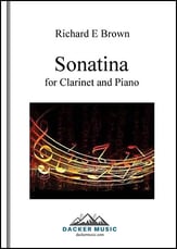 Sonatina for Clarinet and Piano P.O.D. cover